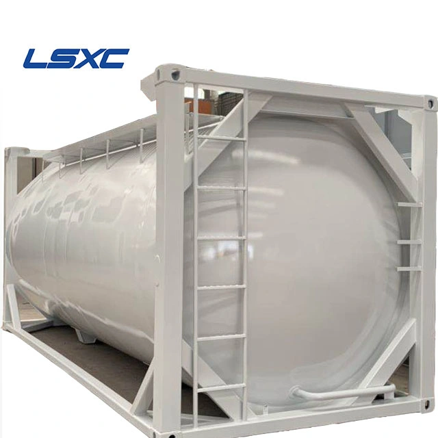 Low Price 20 Feet Bulk Cement Tank Container / Container Powder Storage Tank with CCS