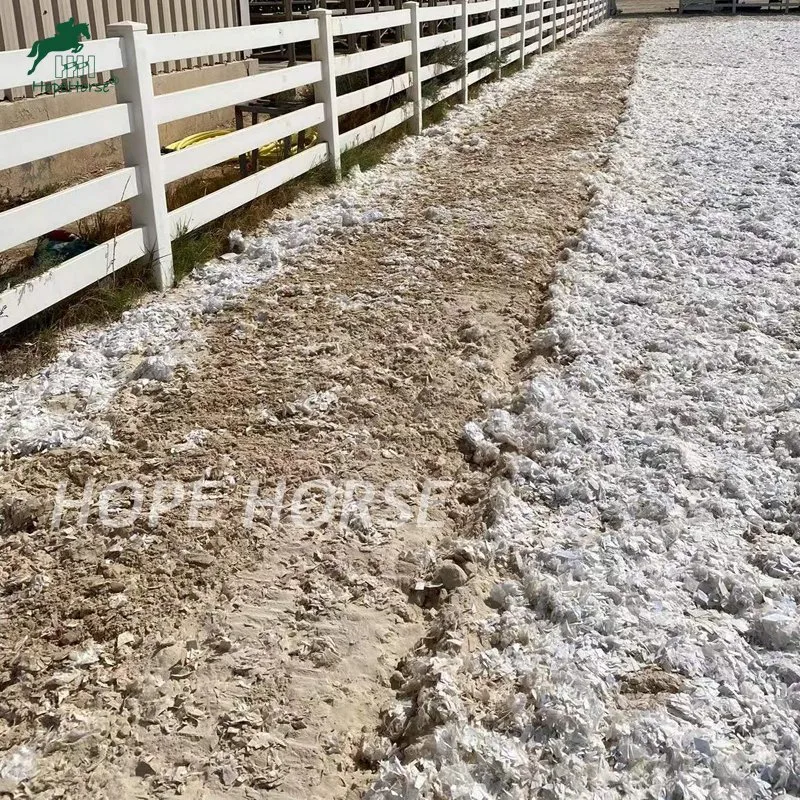 Horse Arena Surface Footing Blend Geotextile and Fiber Footing Product