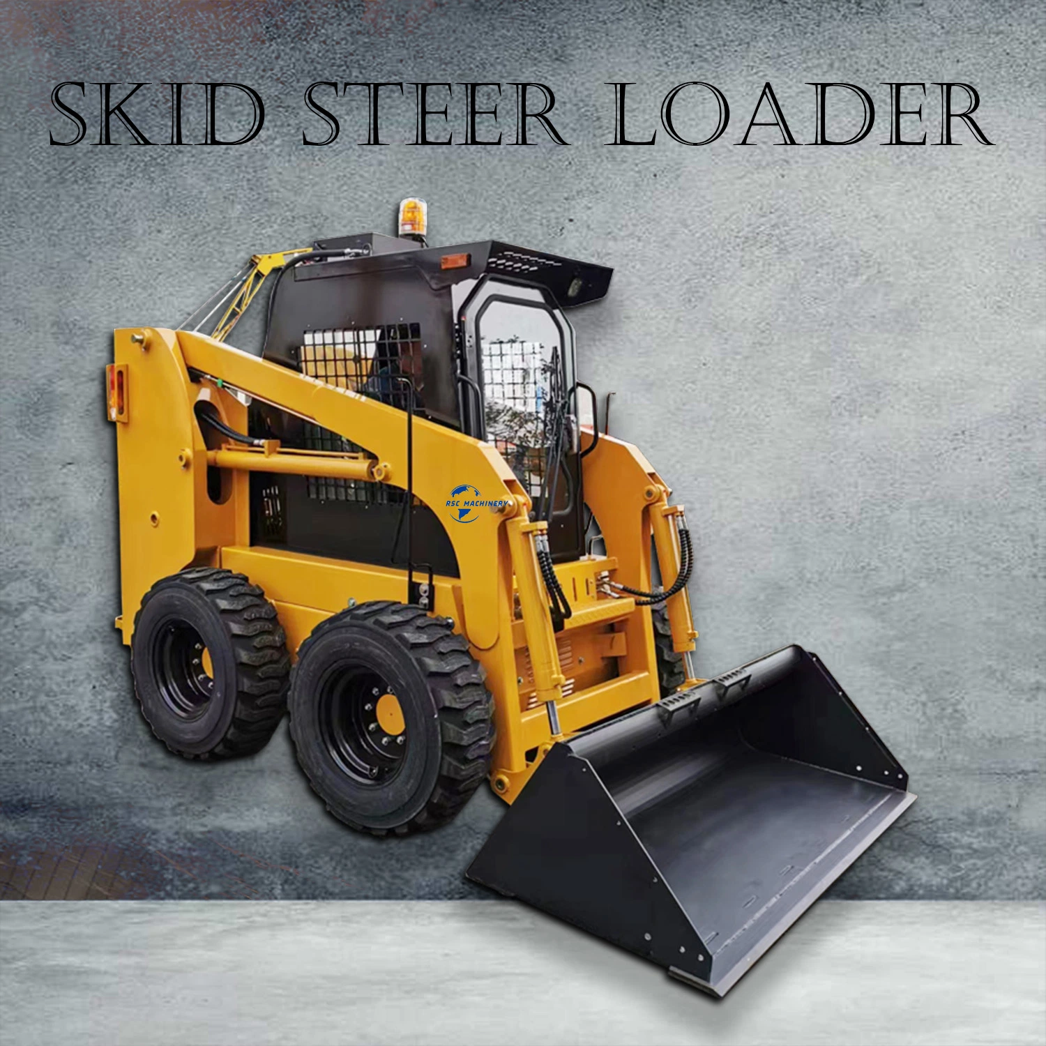 Factor Direct Wholesale Skid Steer Loader with Mini and Medium Model and Excavator