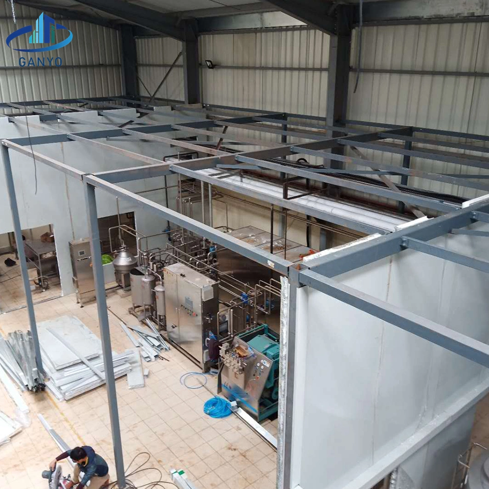 Ganyo Factory Supply Automatic Prefab Steel Structure Animal House Poultry Farms Construction