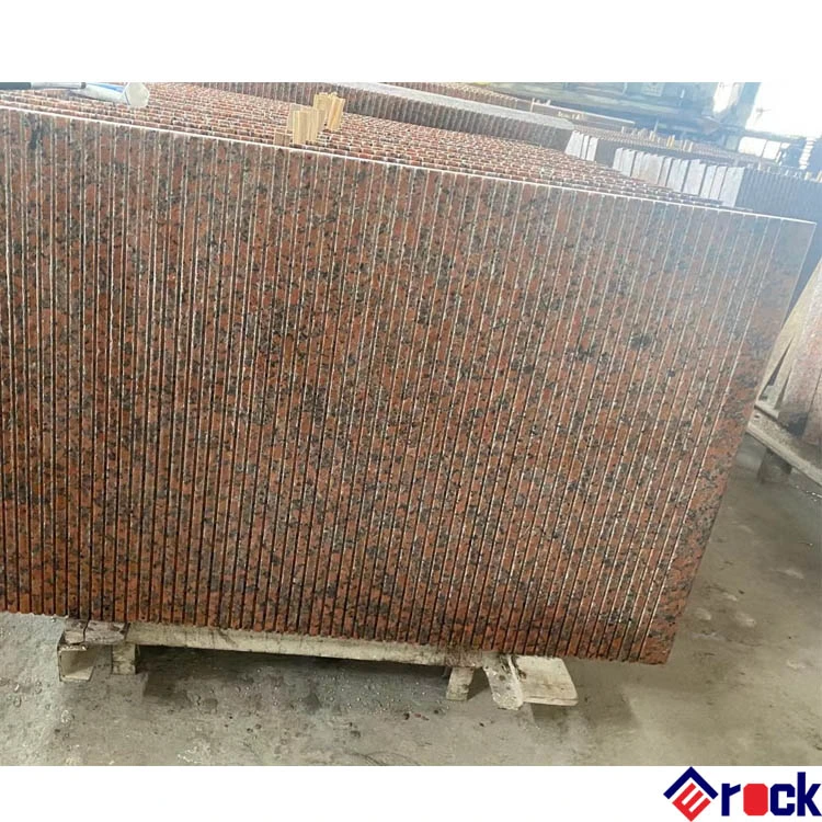 Factroy Price Low Price Polished G562 Maple Red Granite Slabs for Outdoor Paving Stone