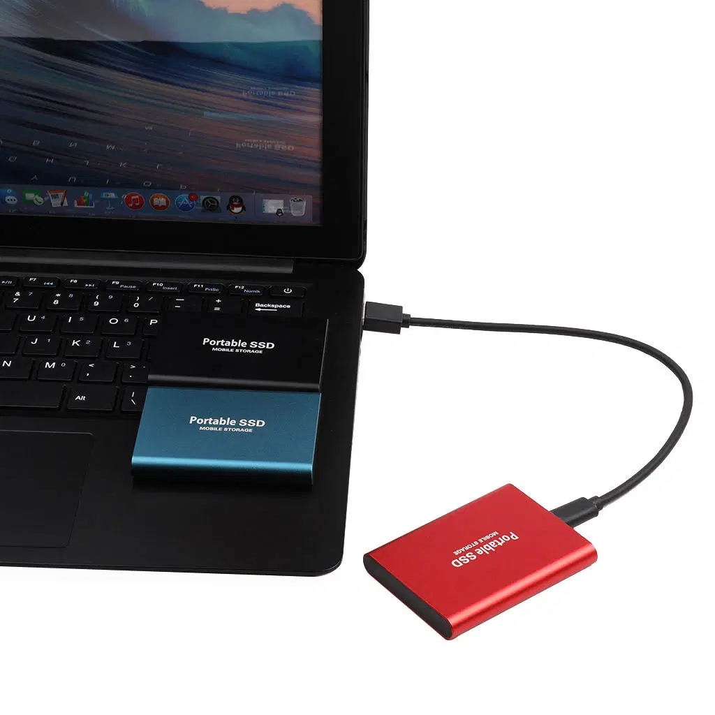 Disque dur SSD 2,5 pouces de 2 To Disque dur externe d'expansion HD USB3.0 Périphérique de stockage personnalisé de disque dur pour ordinateur portable