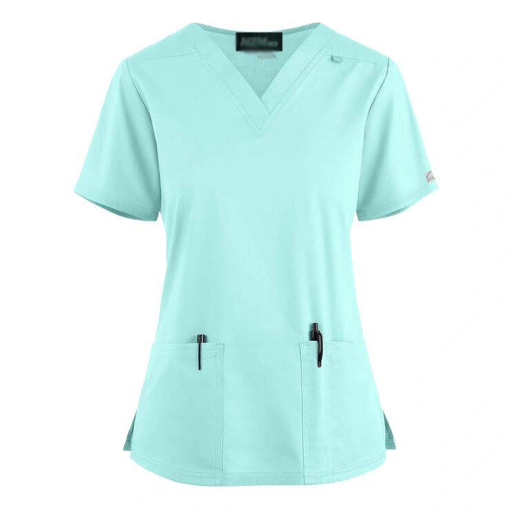 Großhandel Modische Krankenschwester Uniform Custom Logo Design Plus Größe Atmungsaktiv Stillkleidung