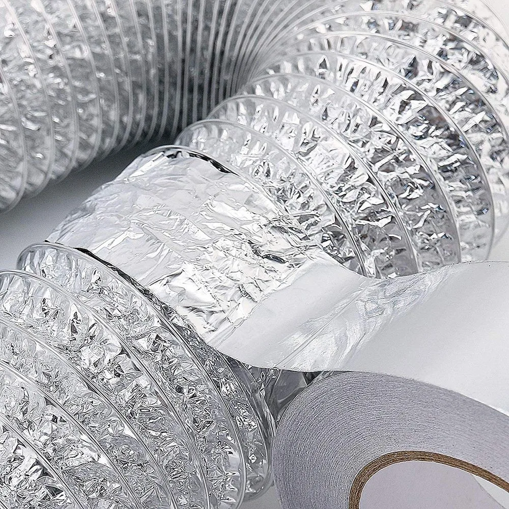 HVAC Fsk Heat Resistant for Pipe China Aluminum Foil Ductwork Tape