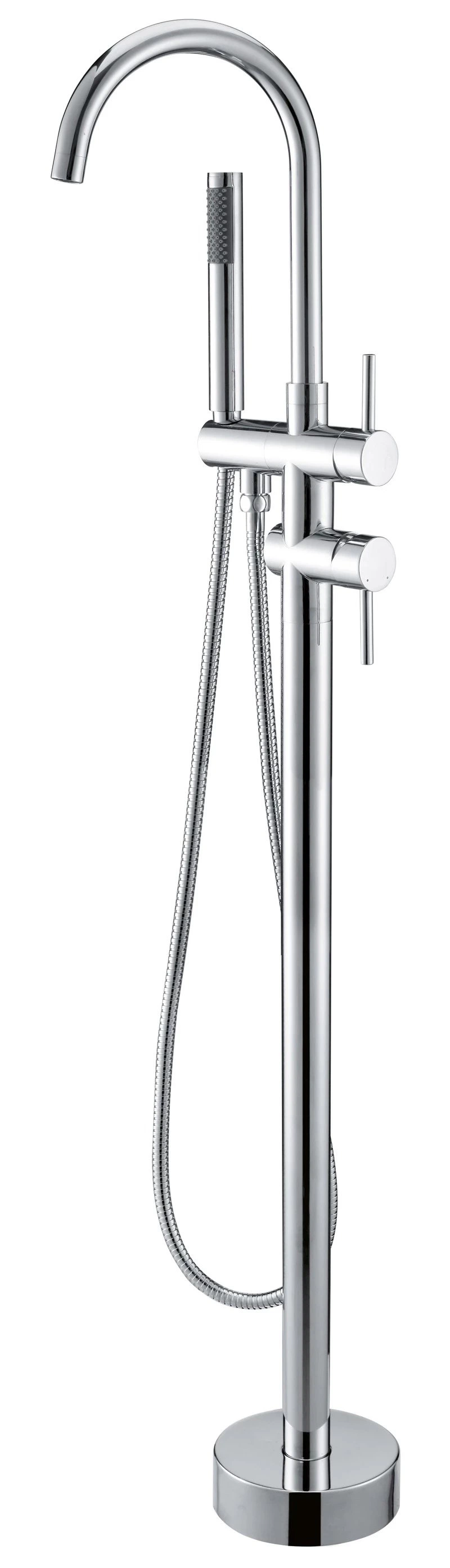 Woma Best Hot Seller Floor Standing Shower Faucet for Bathtub Freestanding (WM2607)