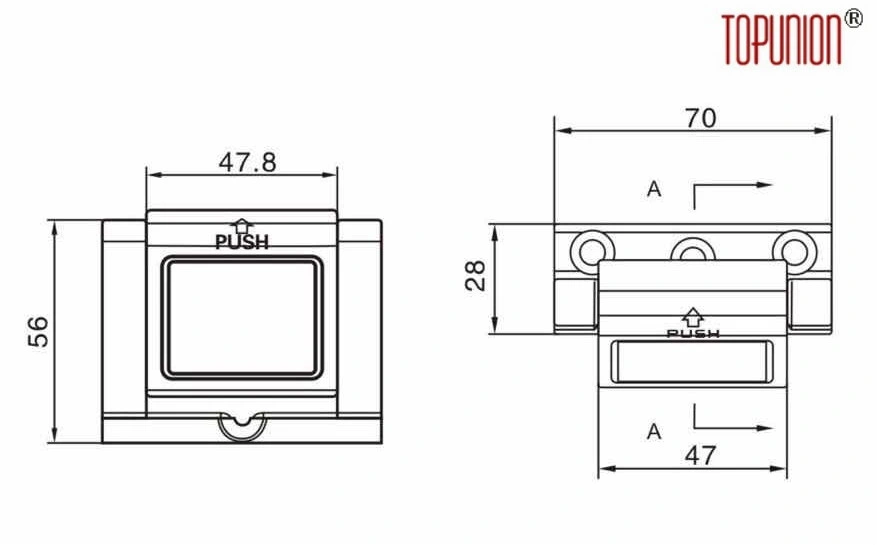 SS304 High Security Safety Anti-Theft Hotel Door Guard