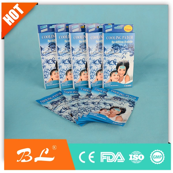 Chinese Manufacturer Cooling Gel Patch Baby Fever Pads Q64