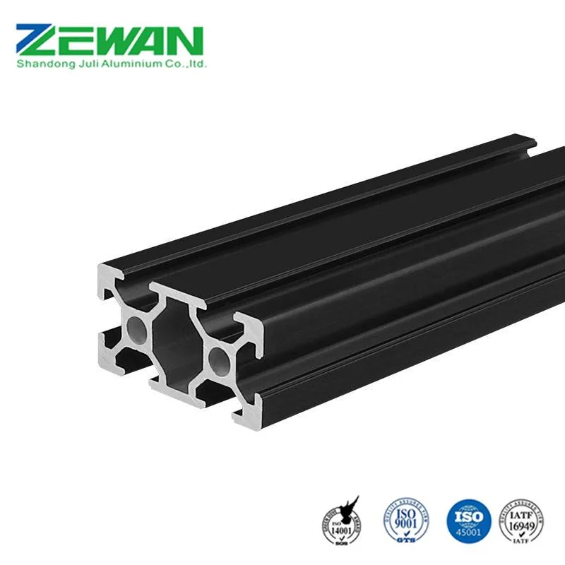 Aluminum Profile Extrusion Powder Coating T Slot for DIY Printer Workbench CNC