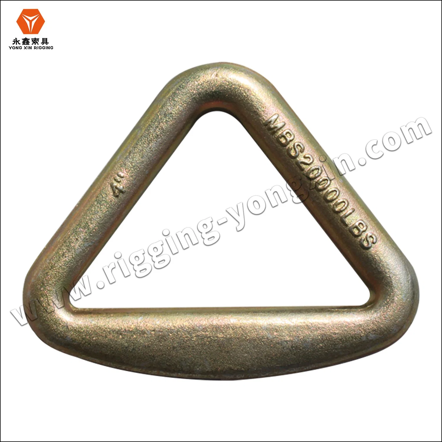 Anneau de triangle Nouveau triangle d anneau en plastique libérés Square Buckle Logo personnalisé