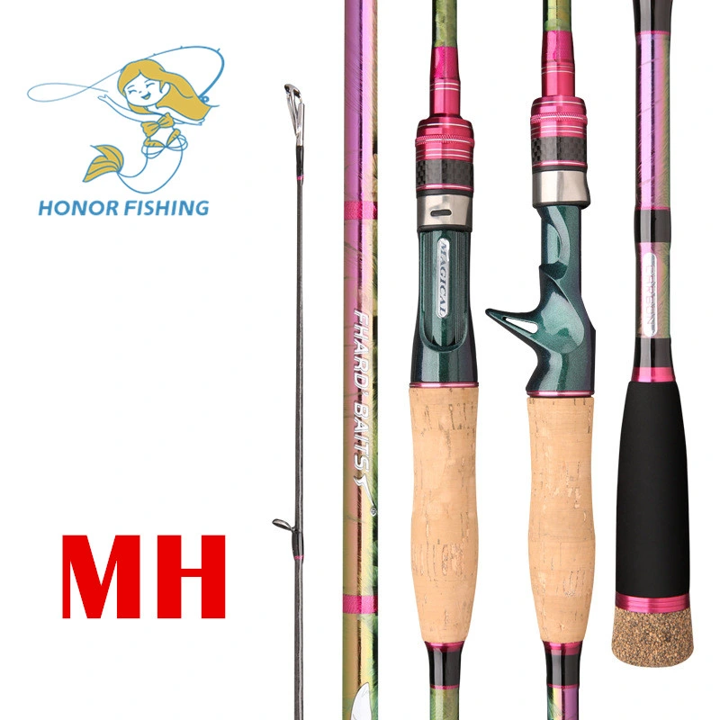 Pe-07 Power Ml Haste de carbono Fly Vara Pesca