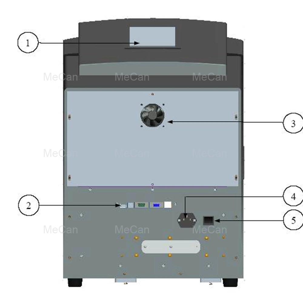 Vet Blutgasanalysator Tragbarer Menschlicher Blutgasanalysator