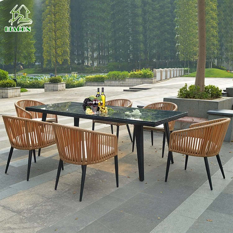 Weatherproof Patio Outdoor Home Garden Dining Chair and Table Furniture Set