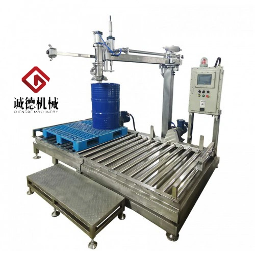 All Kinds of Coatings, Inks Semi Automatic Weigh Filling Machine Ton Barrel Filling Machine