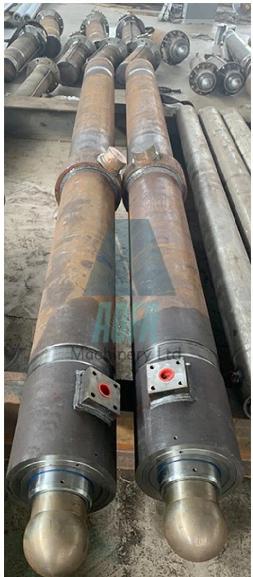 Hydraulic Power Unit Multi Stage Double Acting Telescopic Welded Hydraulic Cylinder