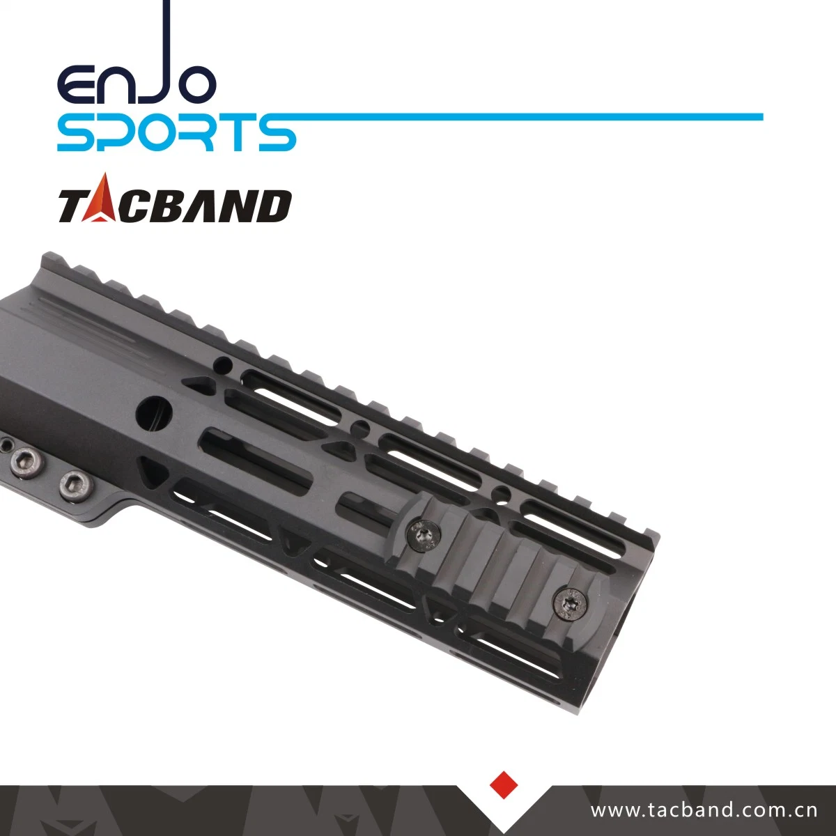 7 ranuras AR-15 M16 M4 Mil-Spec táctico M-Lok Picatinny rifle scope Handguard Rail Section