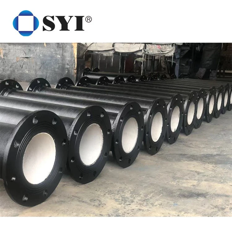 DN80 to DN2000 ISO 2531 En 545 Ductile Iron Cast Double Flanged Pipe for Water Supply
