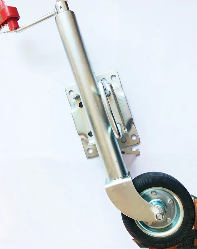 1500 Lbs Trailer Jack with 8 Inch Solid Rubber Wheel