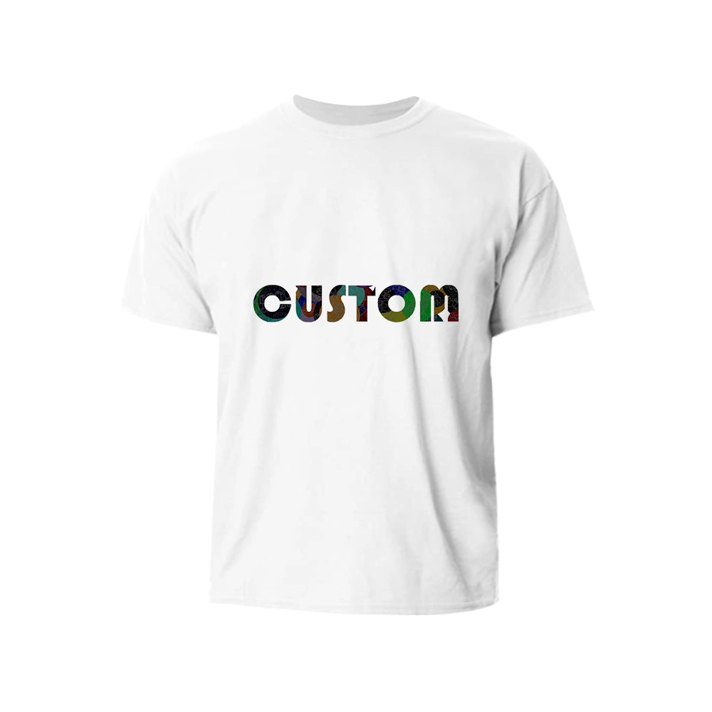 Impression personnalisée de haute qualité DTG T-shirts 100% coton doux surdimensionnés T-shirts pour les hommes