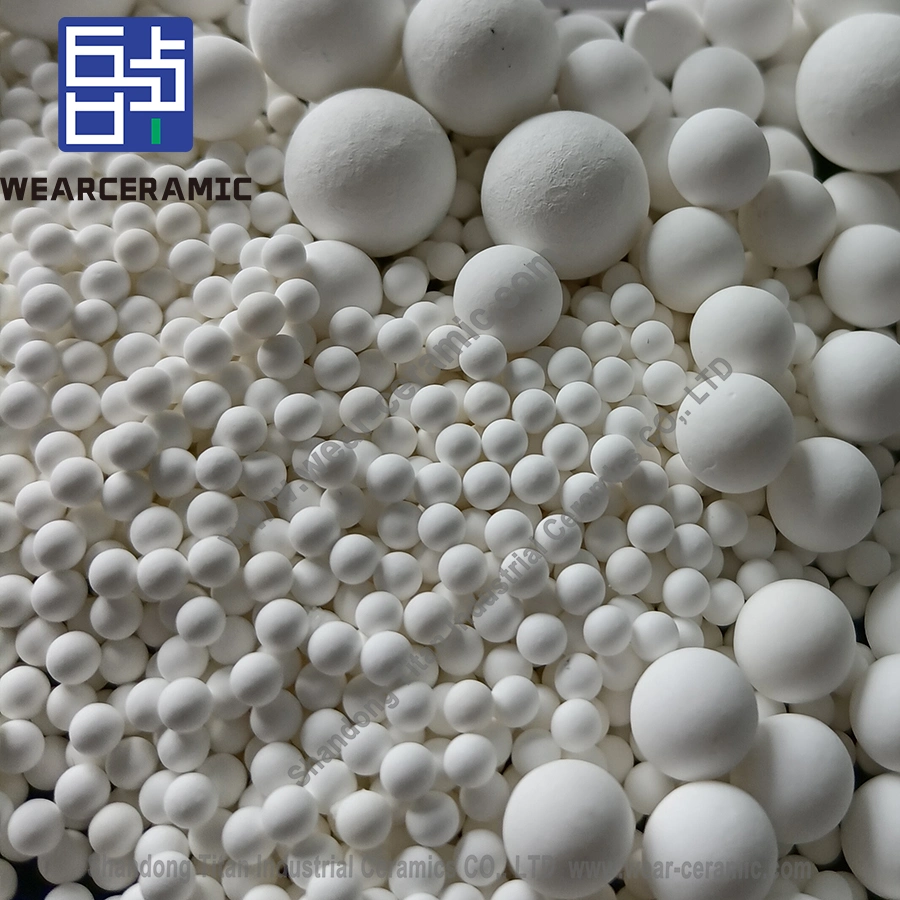 95% Inert Alumina Ceramic Catalyst Bed Support Ball as Chemical Packing Purpose