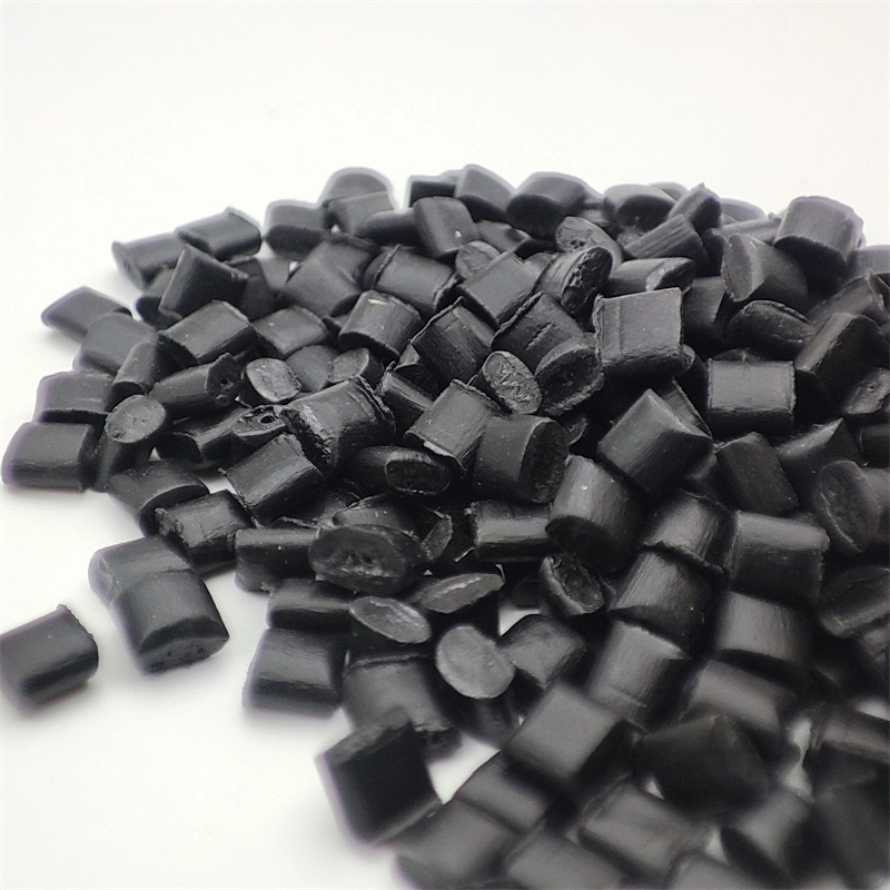 Schwarze Farbe Polypropylen-Pellets aus Polypropylen, Virgin, PP TD30, mineralgefüllt, PP Granulate