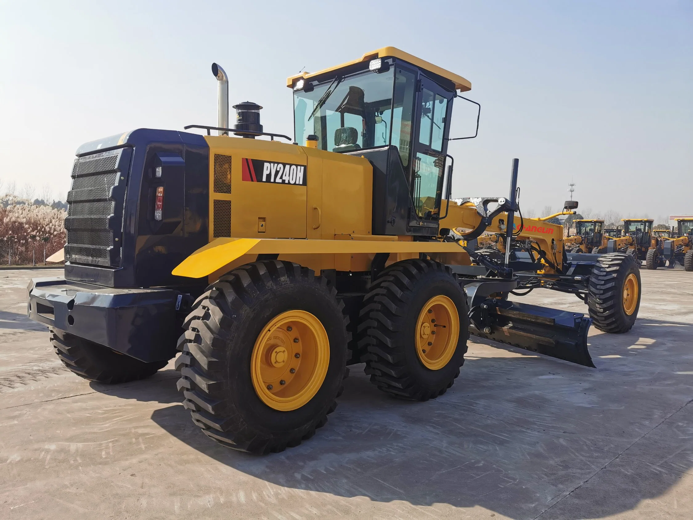 Changlin Official Py240h Hydraulic Heavy Duty 240HP Motor Grader Similar to Cat14