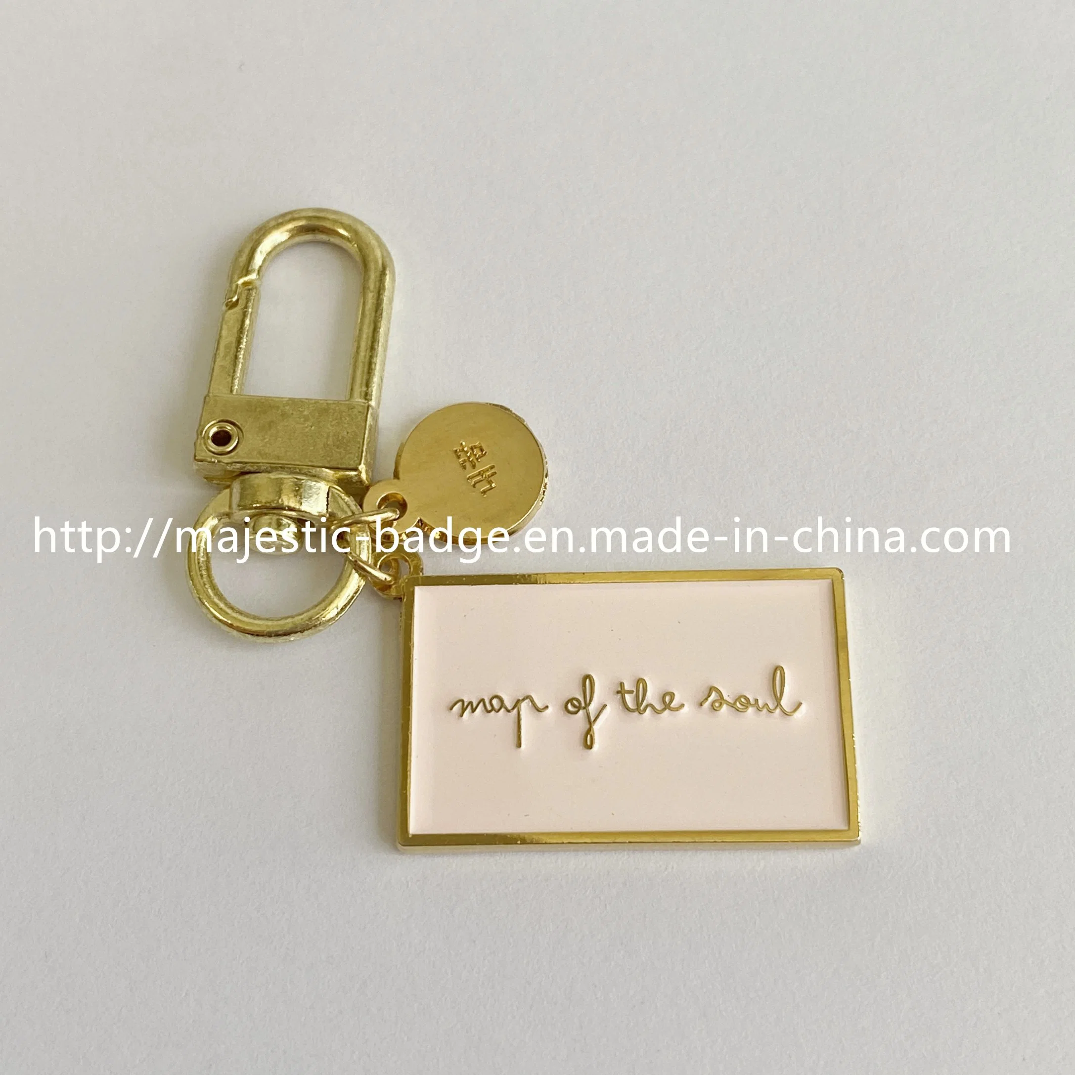 Custom Gold Plating Soft Enamel Keyring