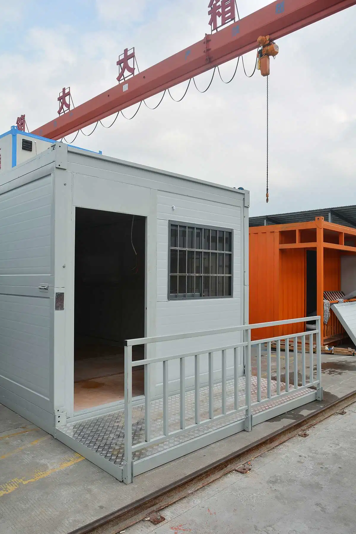 Taller Villa DxH Empaque Estándar Casas Folding Container House Prehab Con buen precio