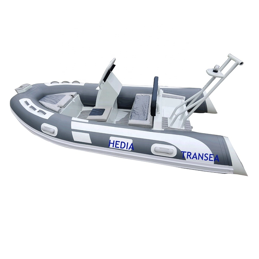 CE 6 Capacity Rib 360 Hypalon Deep-Keel Aluminum Hull Inflatable Rib Boat with 4-Stroke 30HP Motor