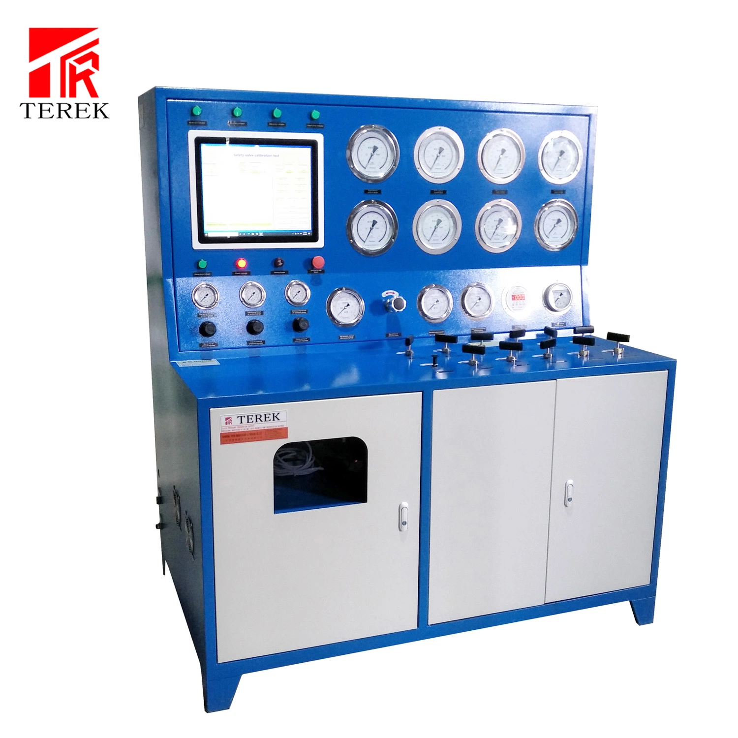 800bar Electrical Control and Output System Computer Type Safety Valve Testing Equipment Pressure Safety Valve Test Bench