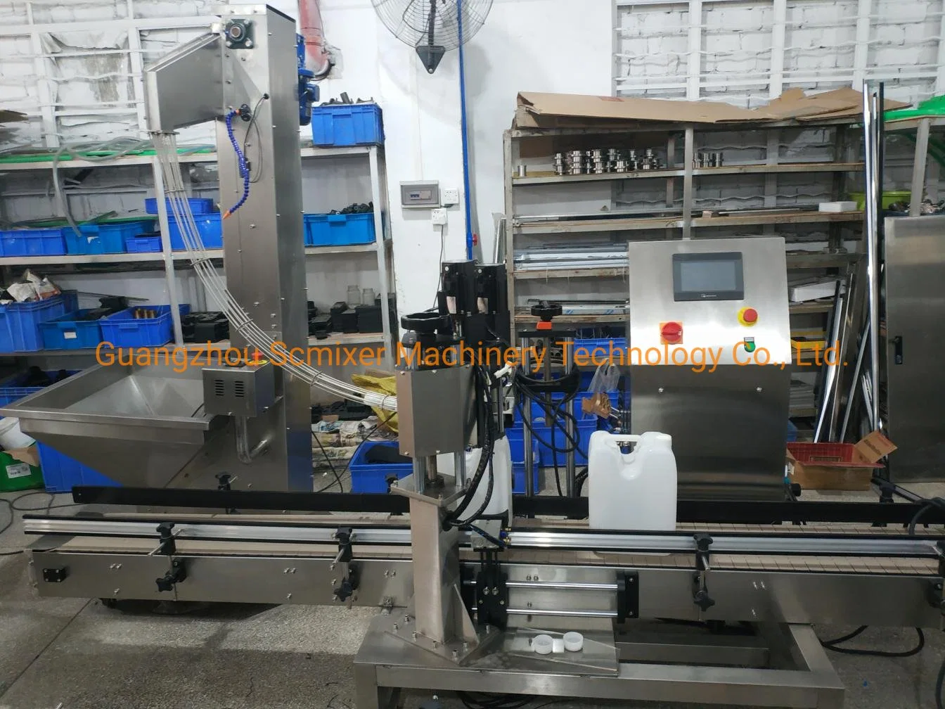 Automatic Paste Bottle Spindle Capping Machine with Testing Video in Guangzhou