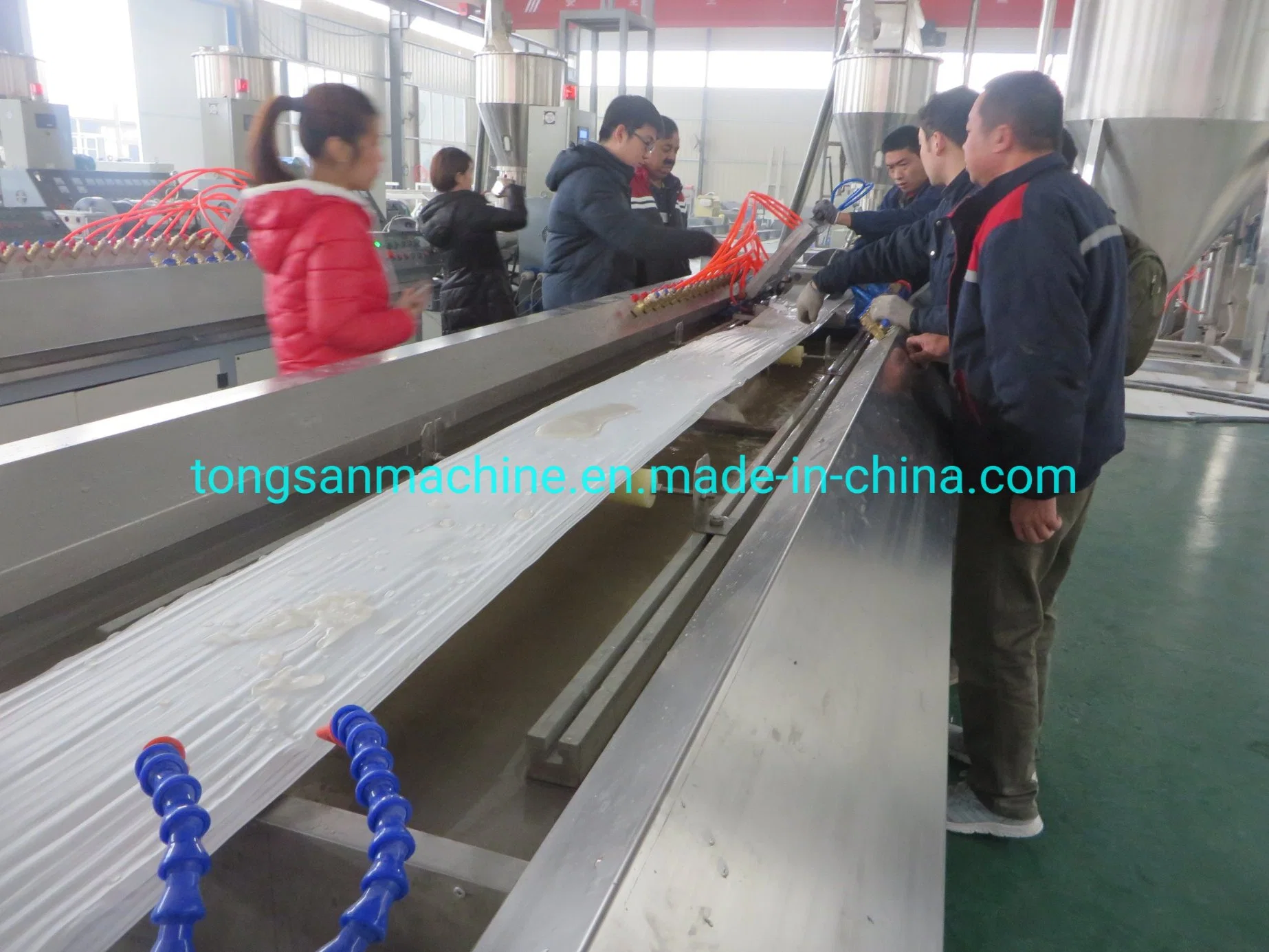 PVC Ceiling Panel Extruder Machine Production Line