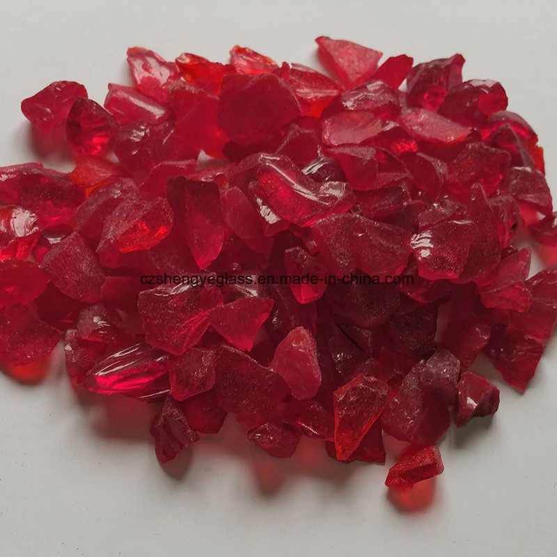 Diamond Recycled Reflective Colored Fireglass for Fire Pit