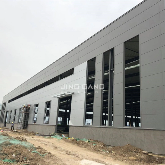 Light Industrial Steel Structure Prefabricated Warehouse Workshoo Building Project for Customization