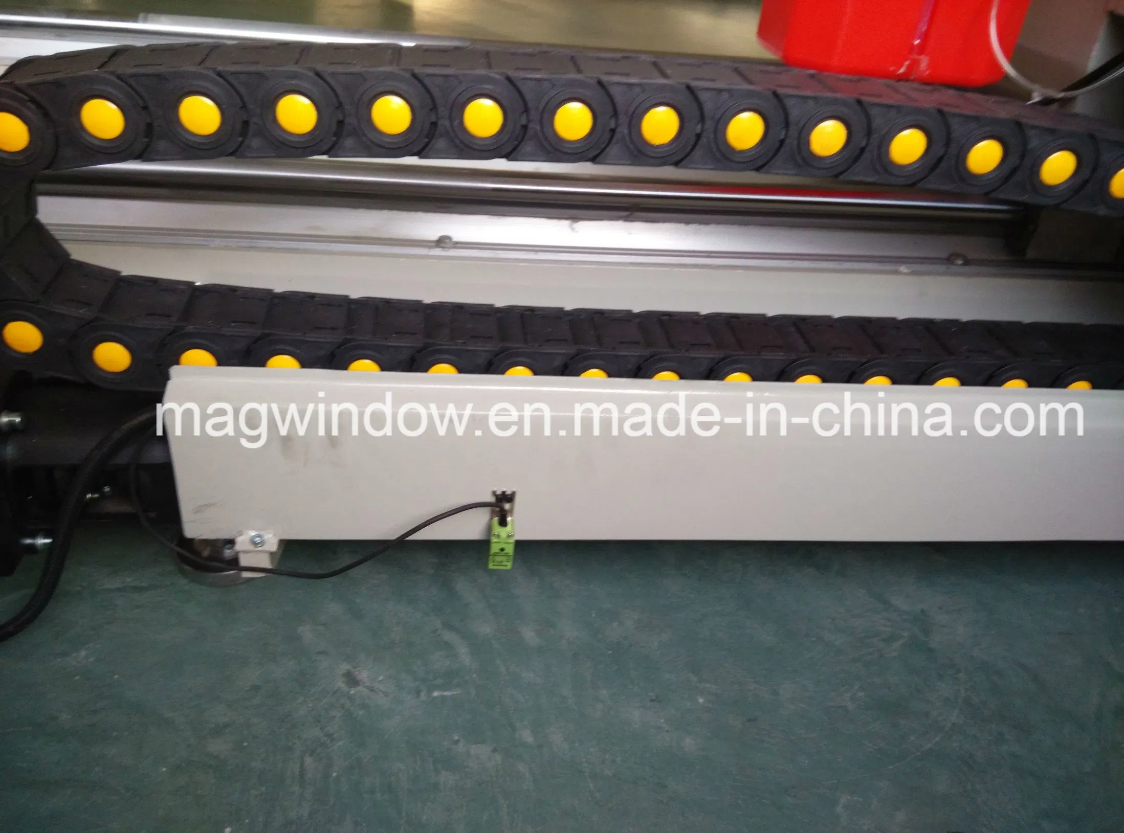 CNC Double-Head Aluminum Profile Cutting Saw with Auto Measuring