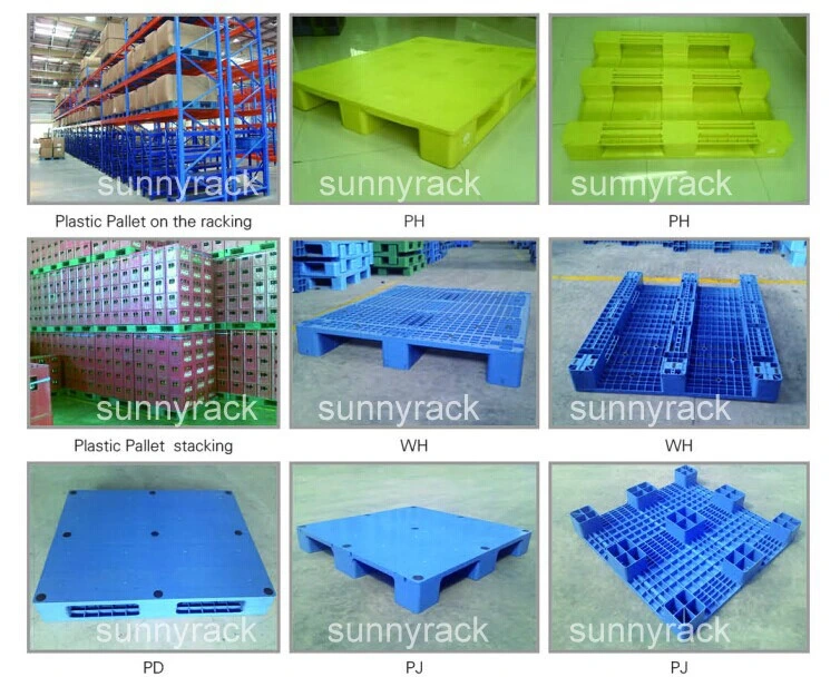 Selective Color and Size Warehouse Storage and Transportation Usage Plastic Pallet