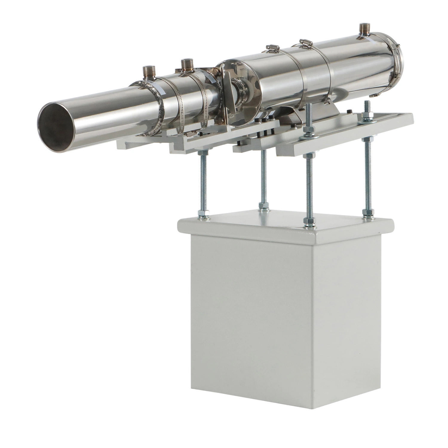 Non-Contact Measuring Technique Image Level Meter Control System for Glass Melter