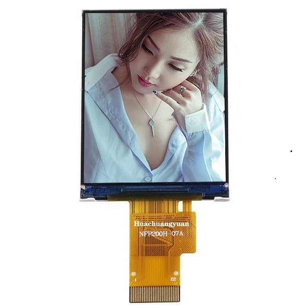 Pantalla color TFT LCD 2.0" con las opciones de resolución de 240x320 o 128X160