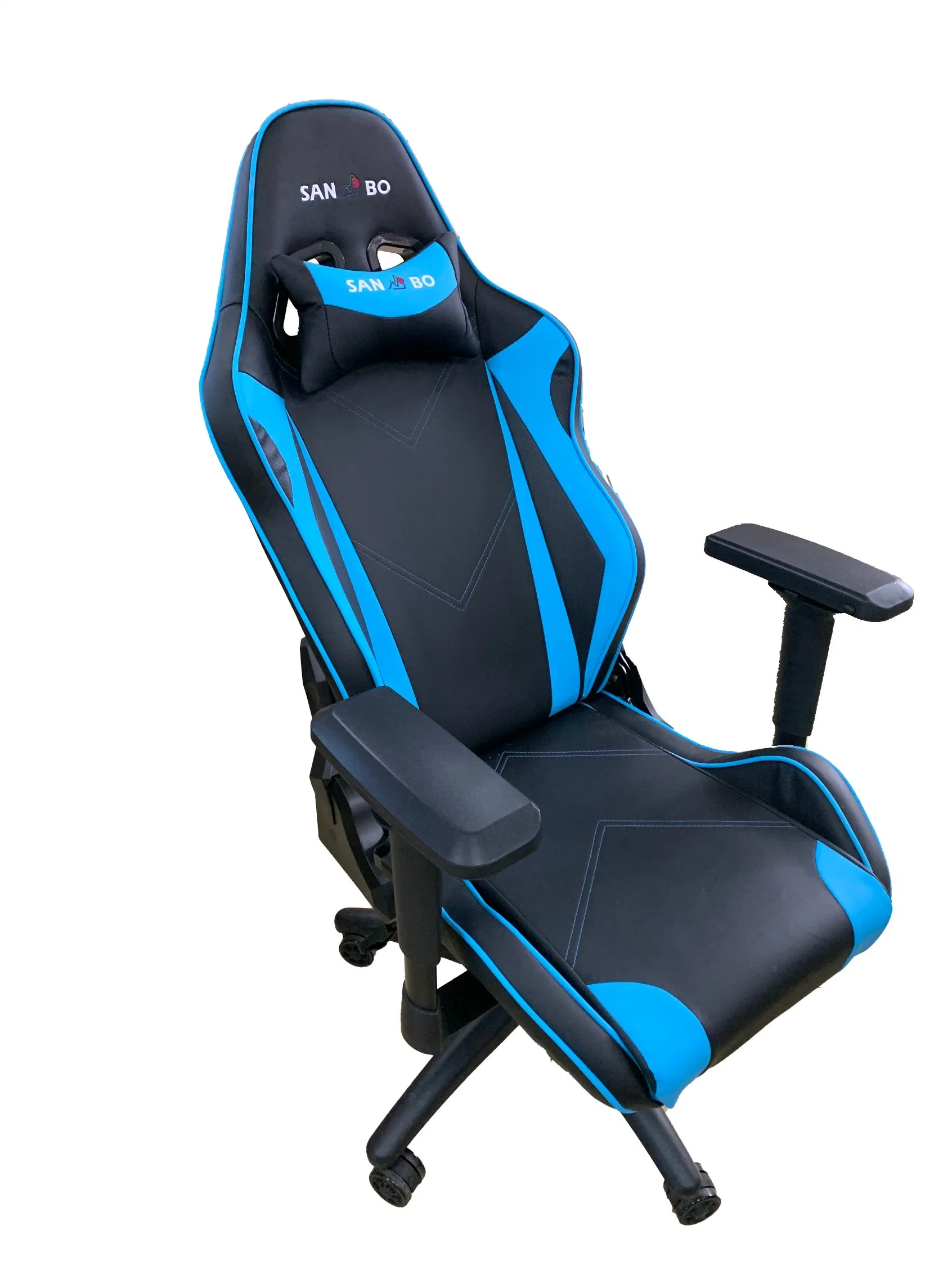Novo preço baixo Cadeira de jogos ajustável de 360 graus com rotação para jogar jogos de computador, escritório.