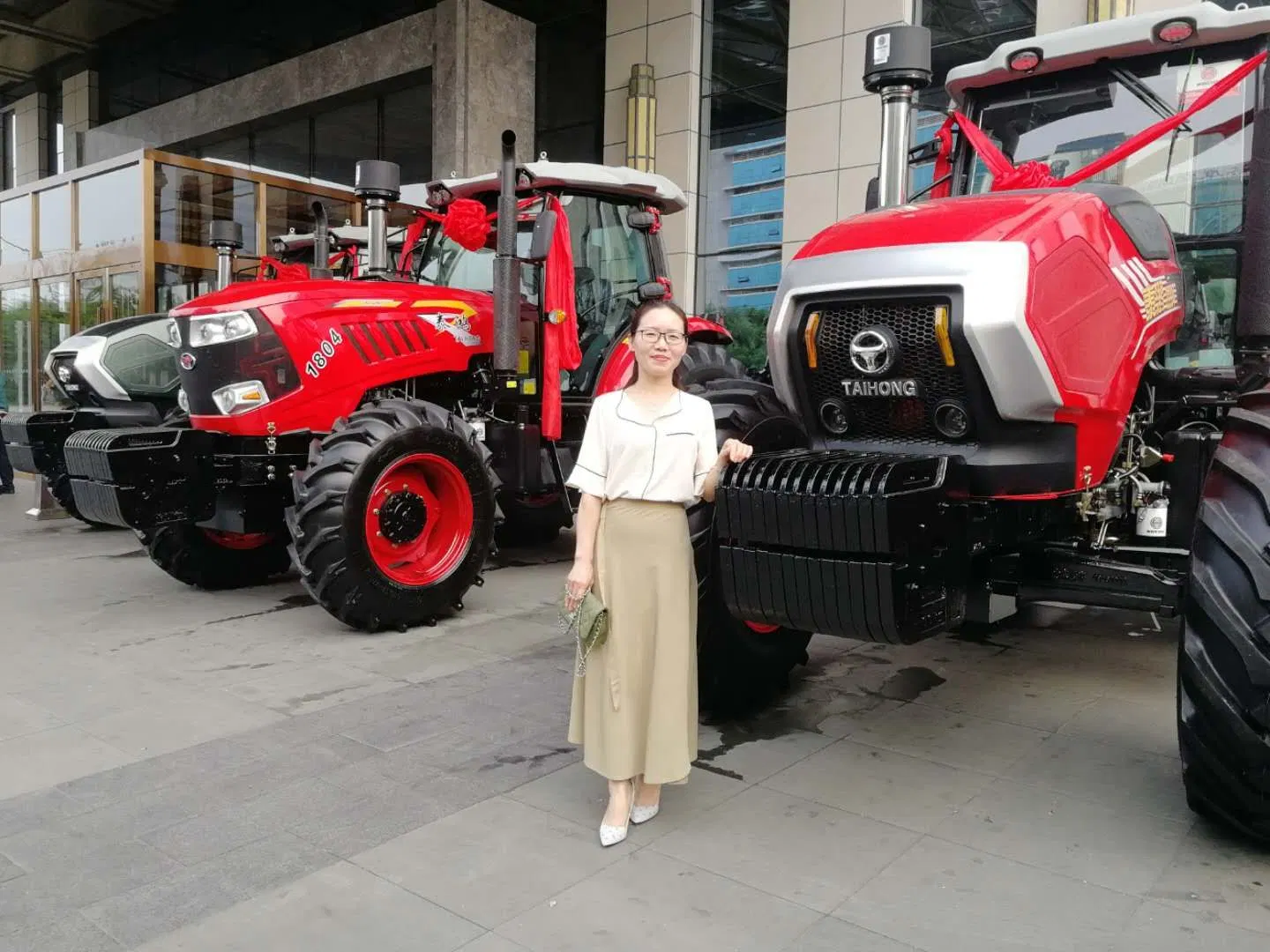 Ce Taihong marcas de tractores 4X4 150 CV de Maquinaria Agrícola Tractor