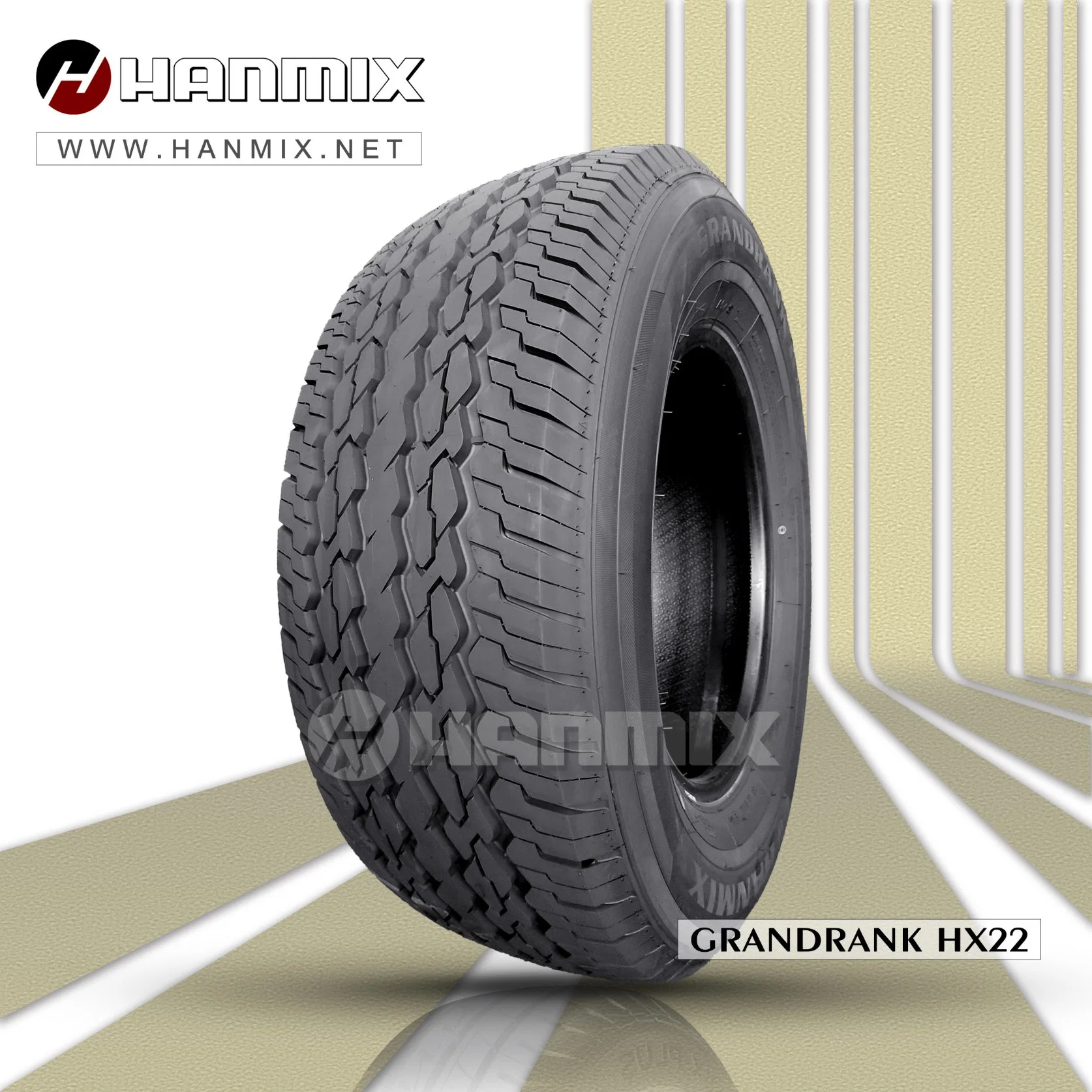 Hanmix Grandrank Hx22 PCR Tyres Radial Passenger Car All Terrain SUV Tire All Season Summer Straight-Line Weight-Carrying Tractive Grip265/70r16 275/70r16