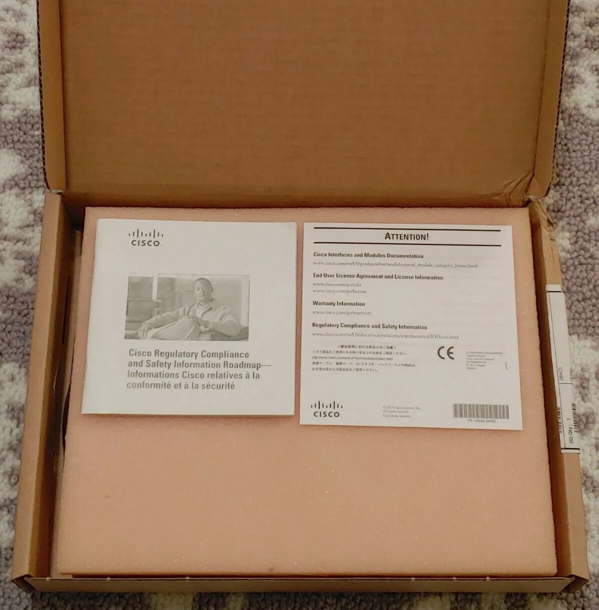 Cisco Module Ehwic-4shdsl-Ea Original New in Box