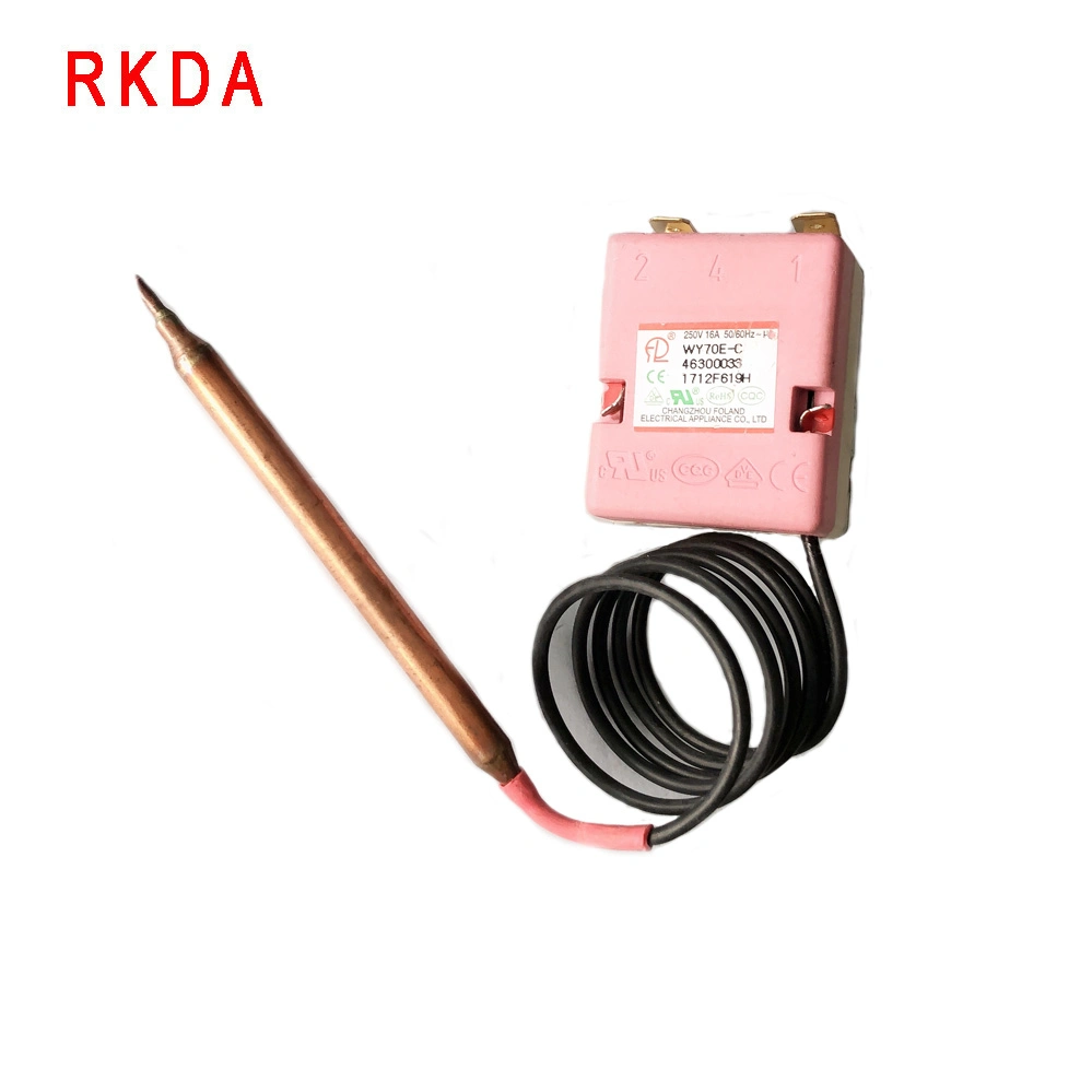 Electric Shower Hot Water Heater Parts Thermostat Capillary Thermostat
