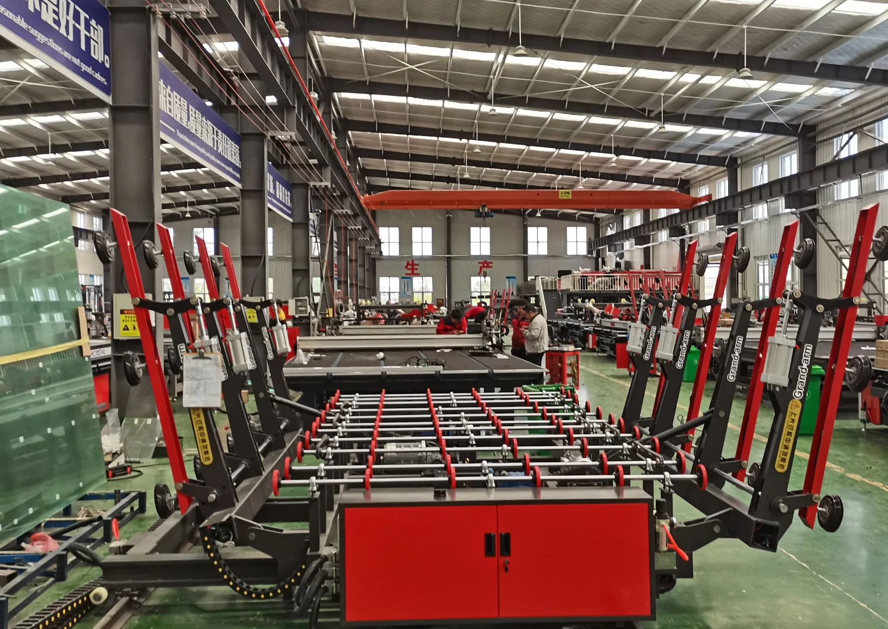 Air Float Glass Tilting Breaking Table Glass Cutting Tilting Table