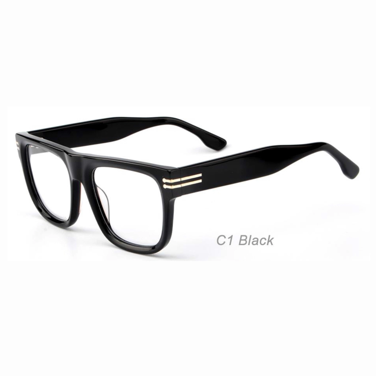 Wholesale/Supplier High End Glasses in Stock Acetate Eyeglasses Men Optical Frame