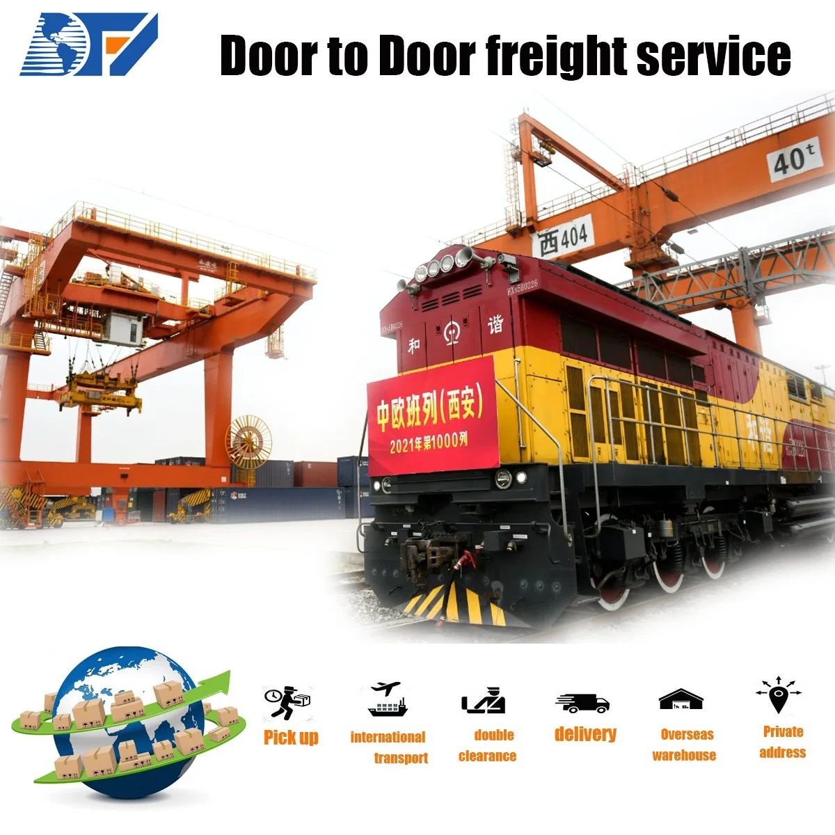 Shipping Freight From China to Nepal and Door to Door Freight by Train From China to Europe