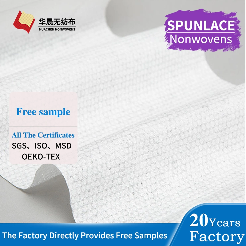 Factory Wet Wipes Raw Material Tissue Paper Non Woven Fabric Rolls Spunlace Non Woven Nonwoven Fabric