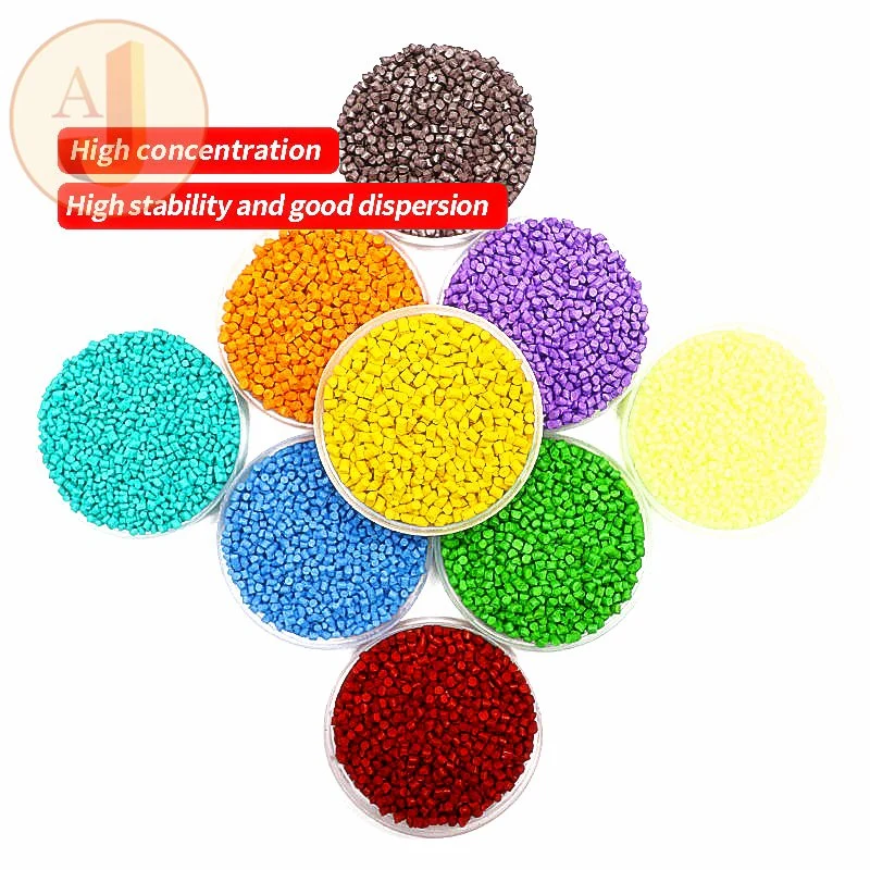 High Quality Plastic Pigment Granule Masterbatch for Extruded