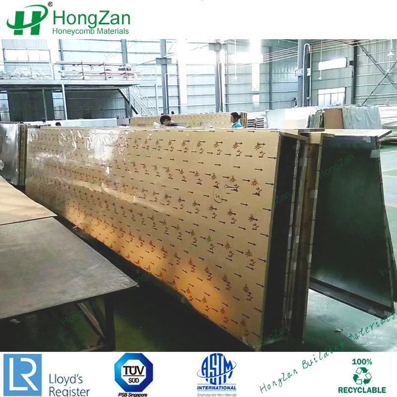 Perforated Aluminum Honeycomb Sandwich Panel with Non-Woven Fabrics Layer