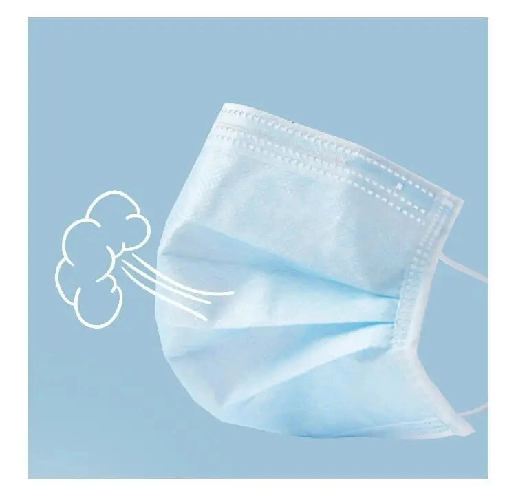 Disposable Surgical Mask Anti Fluid Disposable Non Woven Face Mask CE/FDA/ISO