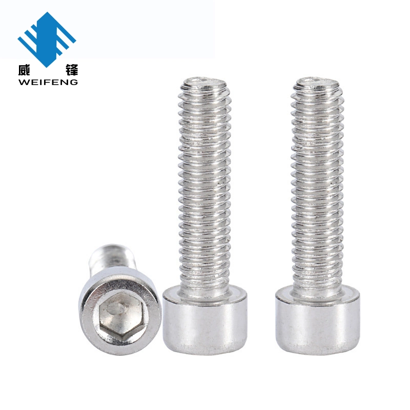 Hexagon Head Common Weifeng Box+Carton+Pallet M6-M100 Stainless Bolt Machine Screw